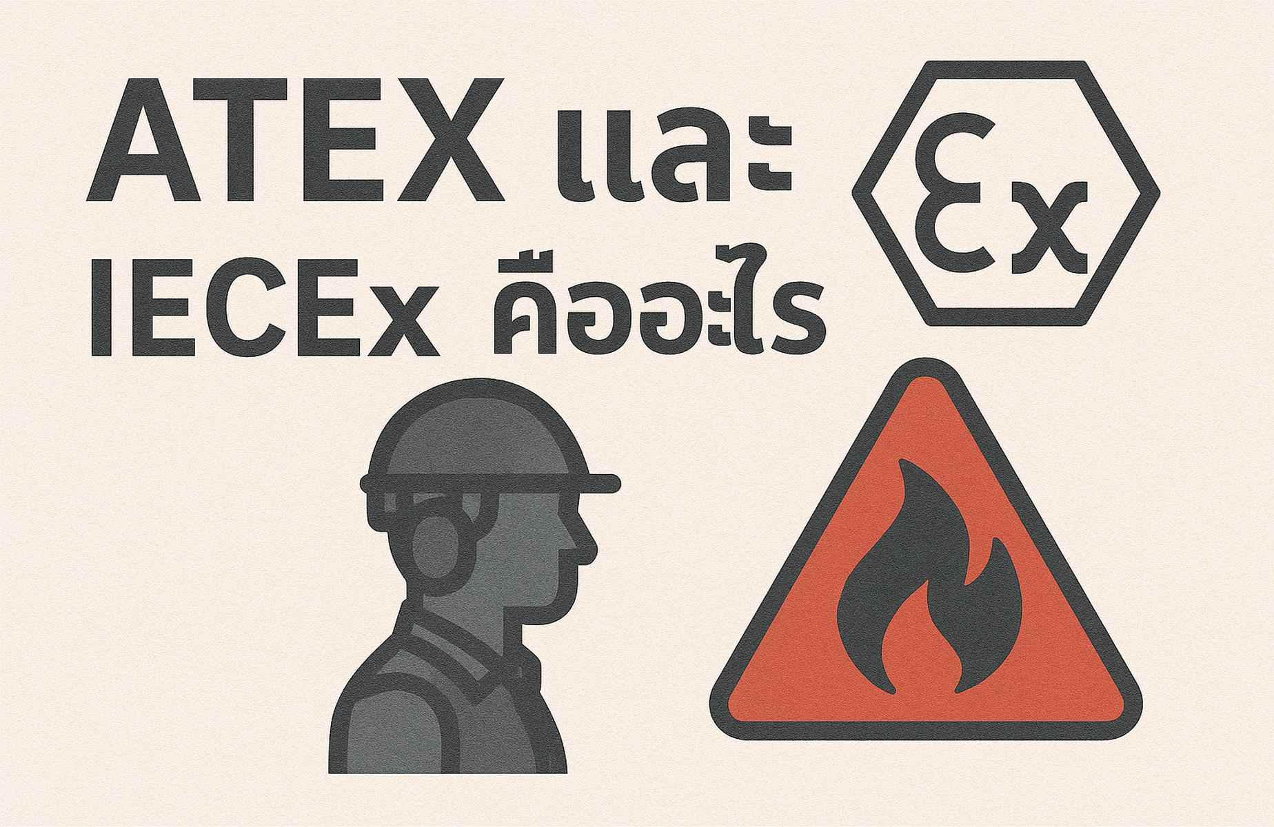 ATEX และ IECEx คืออะไร? มาตรฐานอุปกรณ์กันระเบิดในพื้นที่อันตรายสำหรับอุตสาหกรรม
