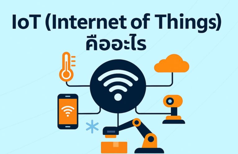 IoT คืออะไร? รู้จักเทคโนโลยี Internet of Things ที่เชื่อมต่อทุกอย่างในปี 2025