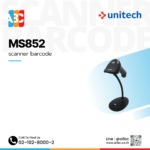 Unitech MS852 พร้อมขาตั้ง